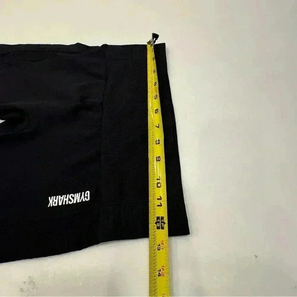 Gymshark Women's Perforated Performance Seamless Leggings Black Size S - Picture 9 of 10